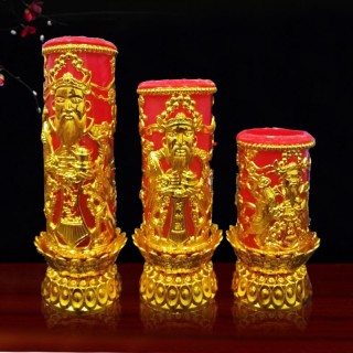 鸿发蜡烛材料  财神爷龙套