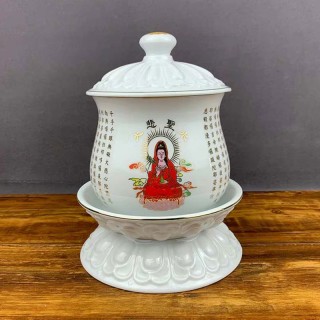 本善陶瓷圣水杯