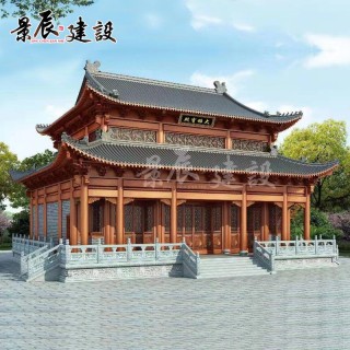 景辰建设 寺庙宗祠门楼牌坊等设计装修