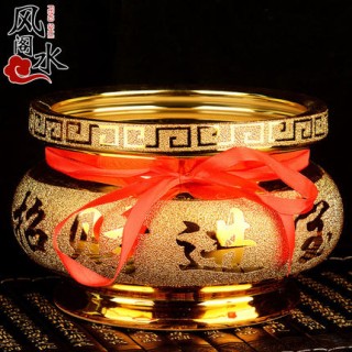 金色陶瓷香炉摆件大号烧香炉熏香炉家用居室用财神供奉