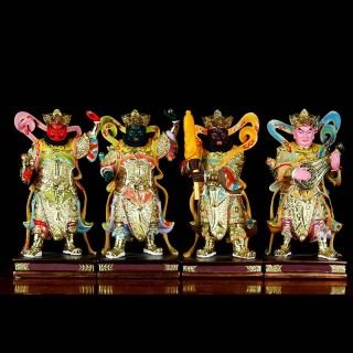 站四大天王佛像四大金刚树脂菩萨风调雨顺四大护法套装价