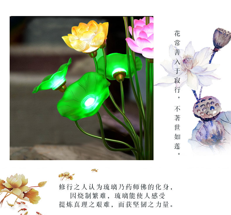 易昌缘电子莲花灯