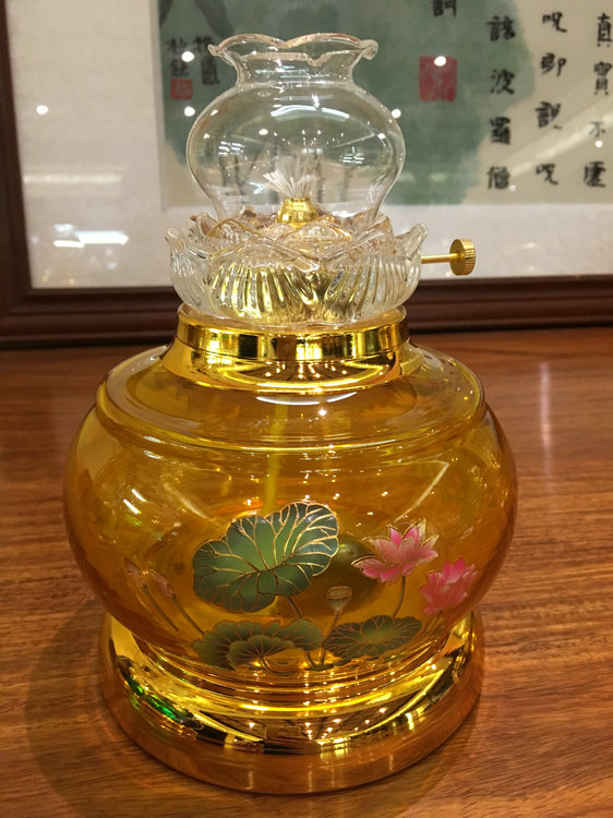 易兴佛具  聚财油灯