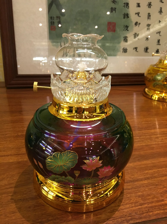 易兴佛具  聚财油灯