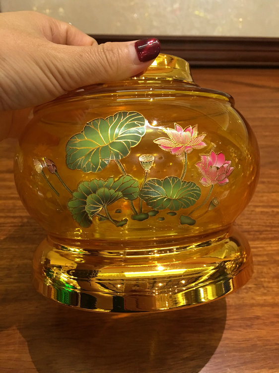 易兴佛具  聚财油灯