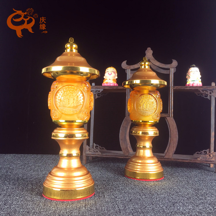 庆缘 LED合金琉璃射灯招财进宝