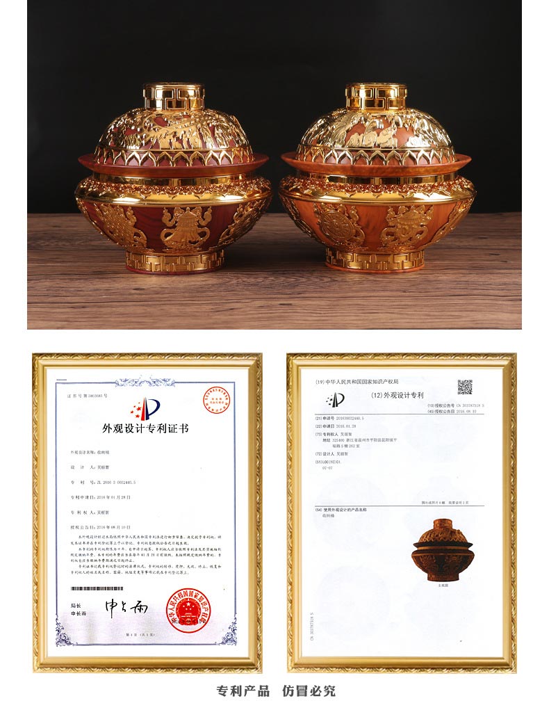 厂家批发祥云干果盒供佛五谷米盒佛堂佛教供品盒藏式八吉祥糌粑盒