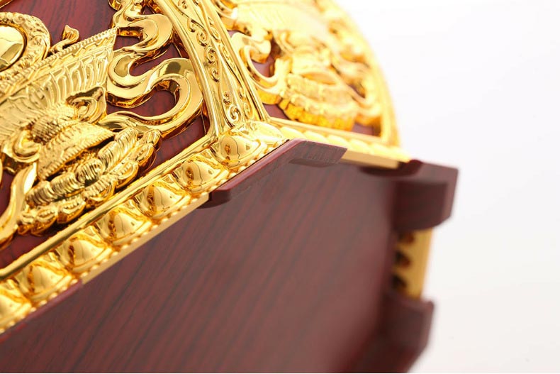 厂家直销藏式八吉祥八角果盘素面供果盘干果盒不锈钢内胆茶几摆件