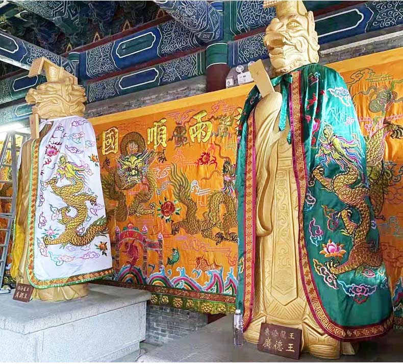 明华绣品 神服神袍