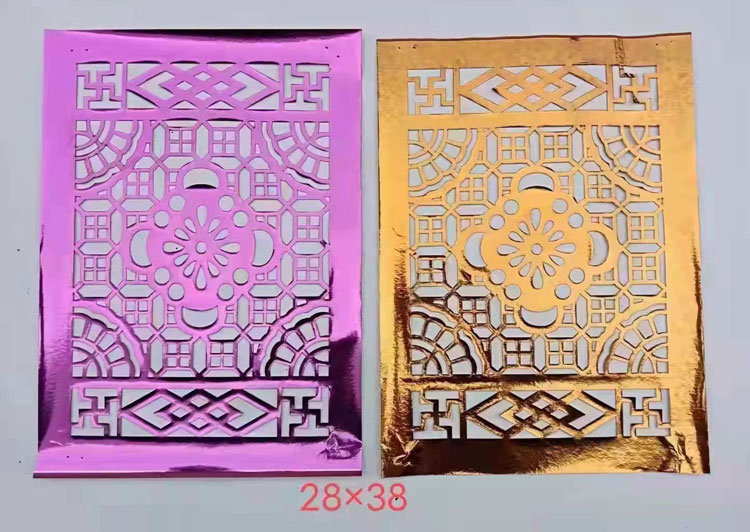 天地纸印刷  露空锉花 花边纸