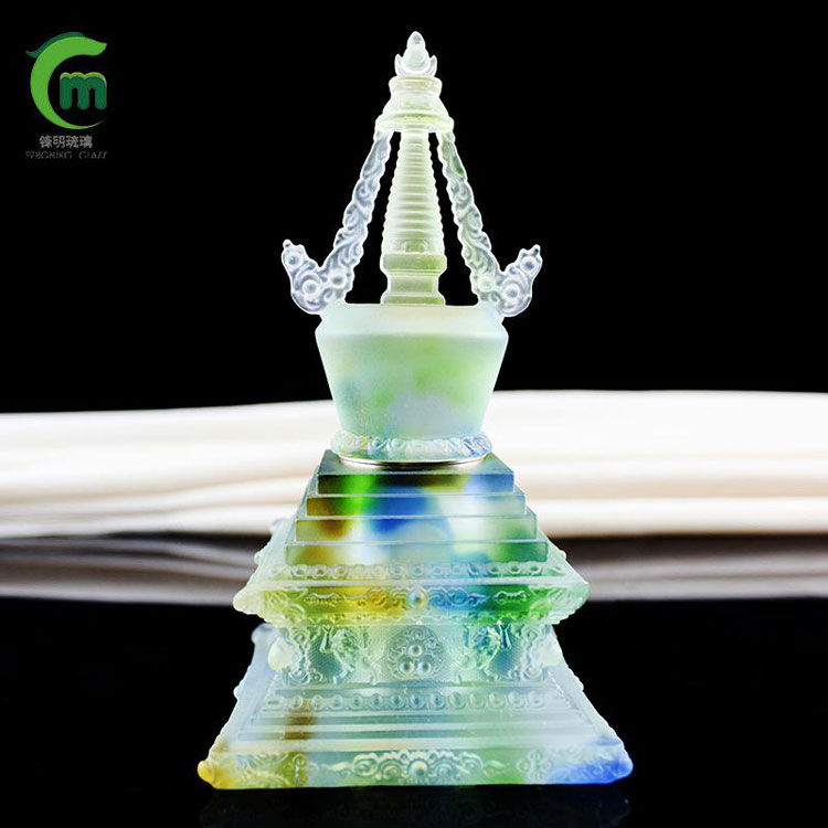 锋明琉璃  菩提塔