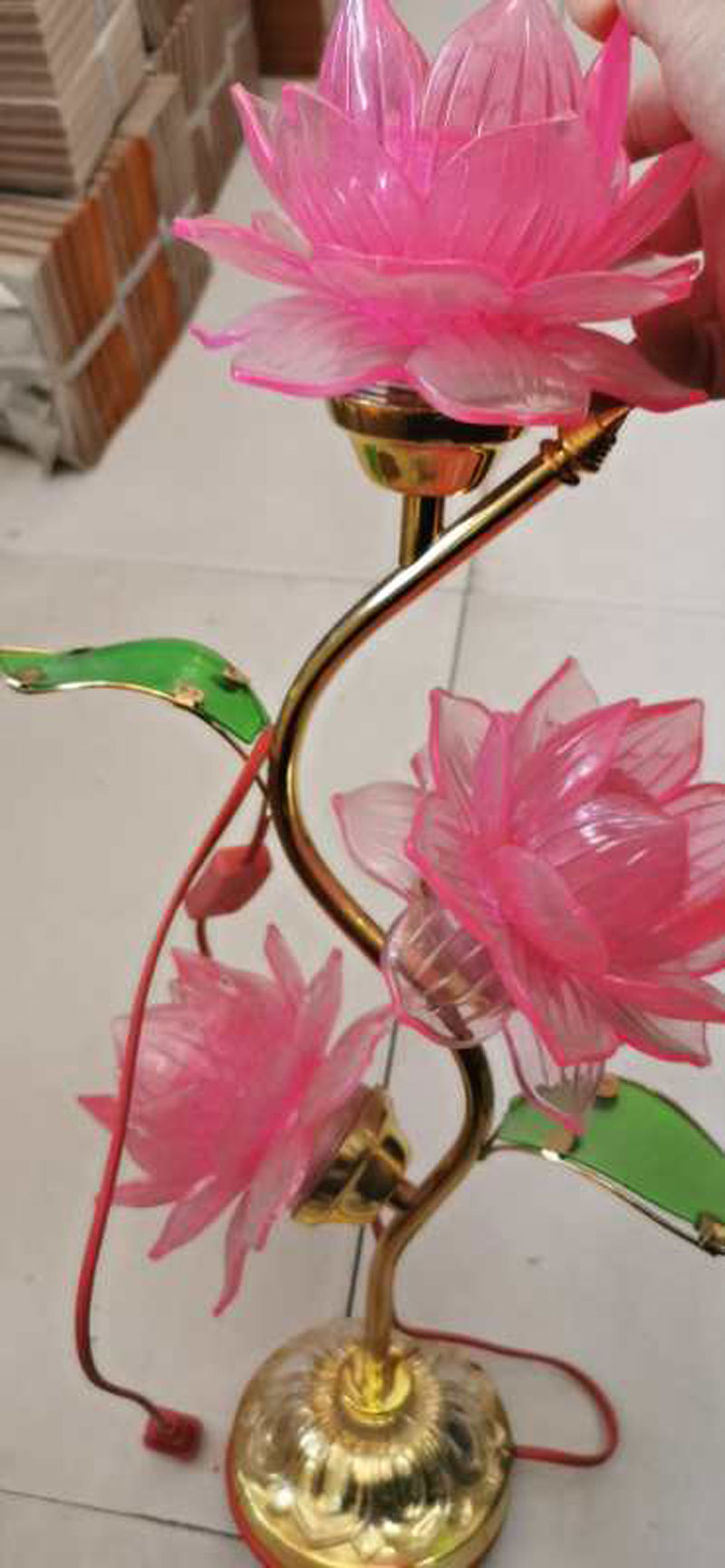 采购LED电子莲花灯