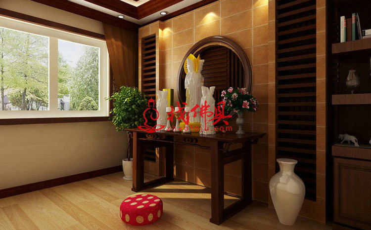 佛堂的设计与供养