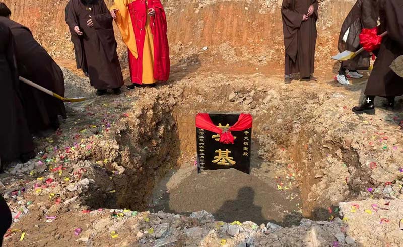 景辰建设 寺庙走廊凉亭等设计 室内装修