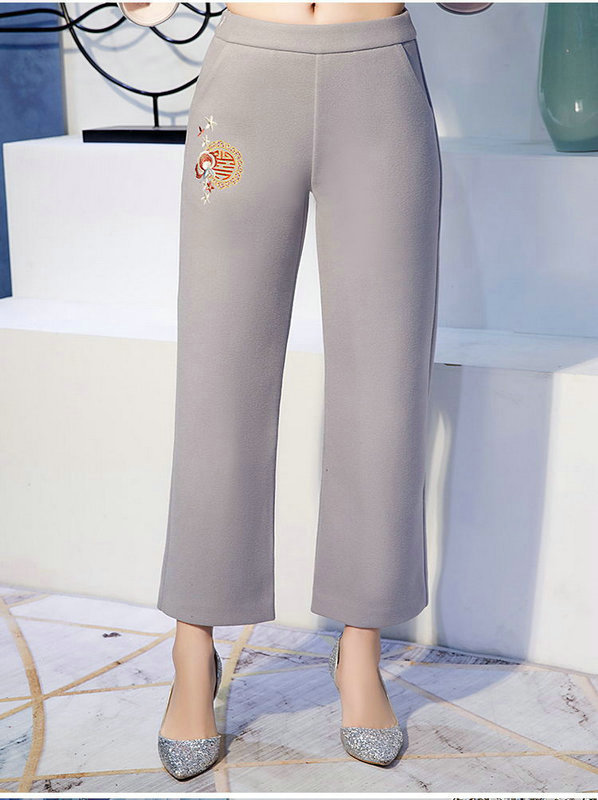 2019春季新款中国风复古毛呢中式汉服女旗袍套装裙茶服两件套