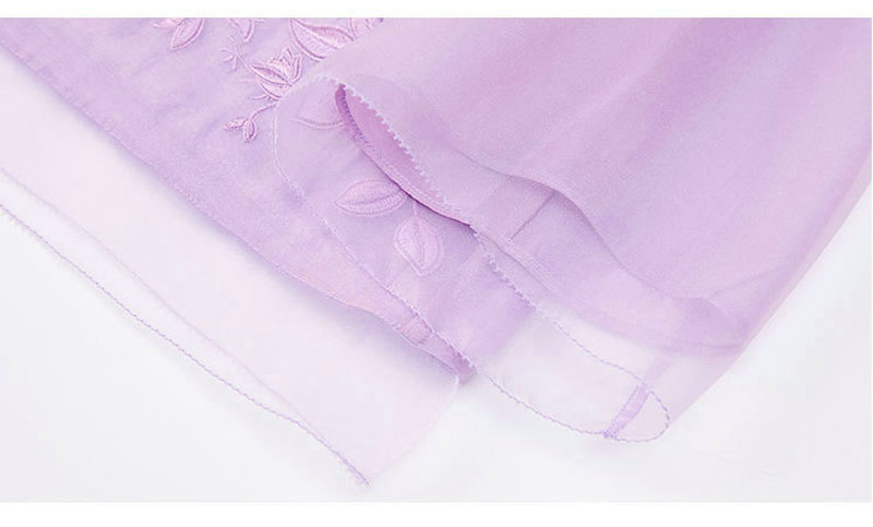 女士衬衫改良新中式唐装时尚国潮刺绣中式立领中长袖上衣外套