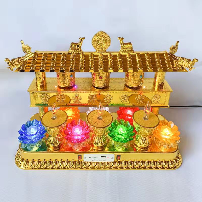 兴旺工艺  电子酥油灯多功能念佛机