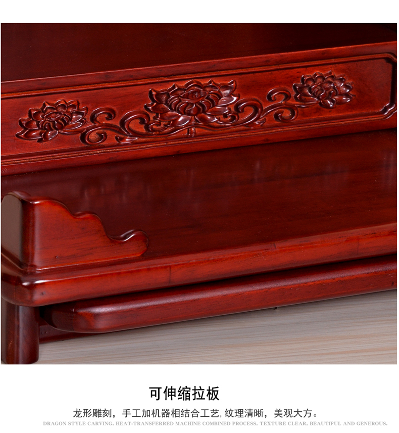 中式现代全实木质佛龛橡木小佛柜神龛菩萨财神供台吊柜壁挂式