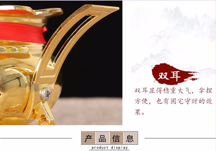 供佛香炉 佛堂供奉香薰炉 线香 立香铜香炉 家居工艺摆件 