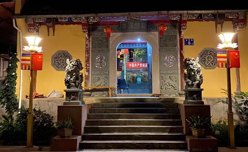 坎特拉太阳能智慧莲花灯仿古灯