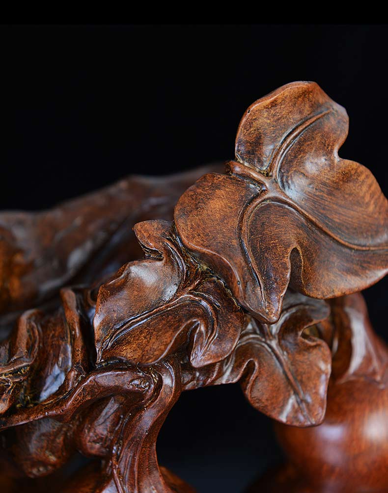 招财葫芦摆件客厅新中式家居酒柜装饰品博古架玄关工艺品创意摆设 