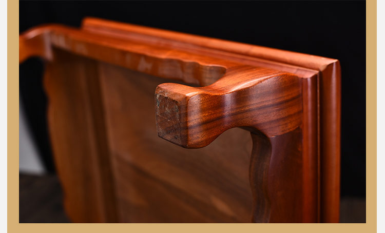 高档实木磕头四角大拜垫拜佛垫打坐蒲团拜凳顺滑加厚供佛跪垫家用 