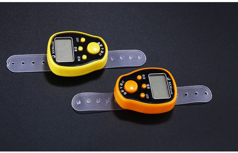 念佛念经计数器手戒指型手指电子手动记数器五通道多功能电子数显