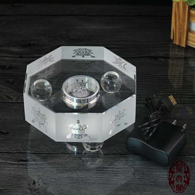 八角发光底座